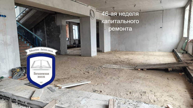 Федеральный проект «Модернизация школьных систем образования». 46 неделя капитального ремонта.